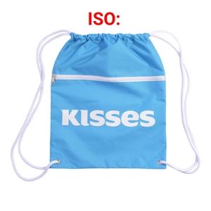 ISO Hershey Kisses drawstring backpack